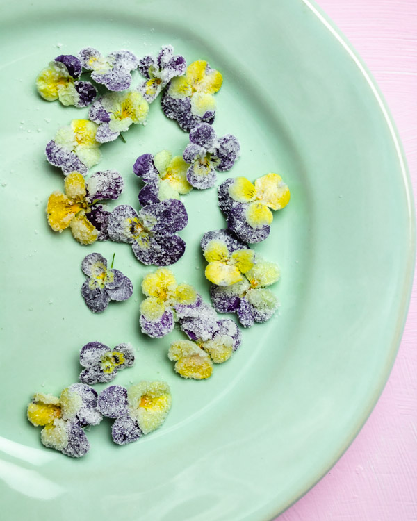 How to Make Candied Edible Flowers | Baking Butterly Love